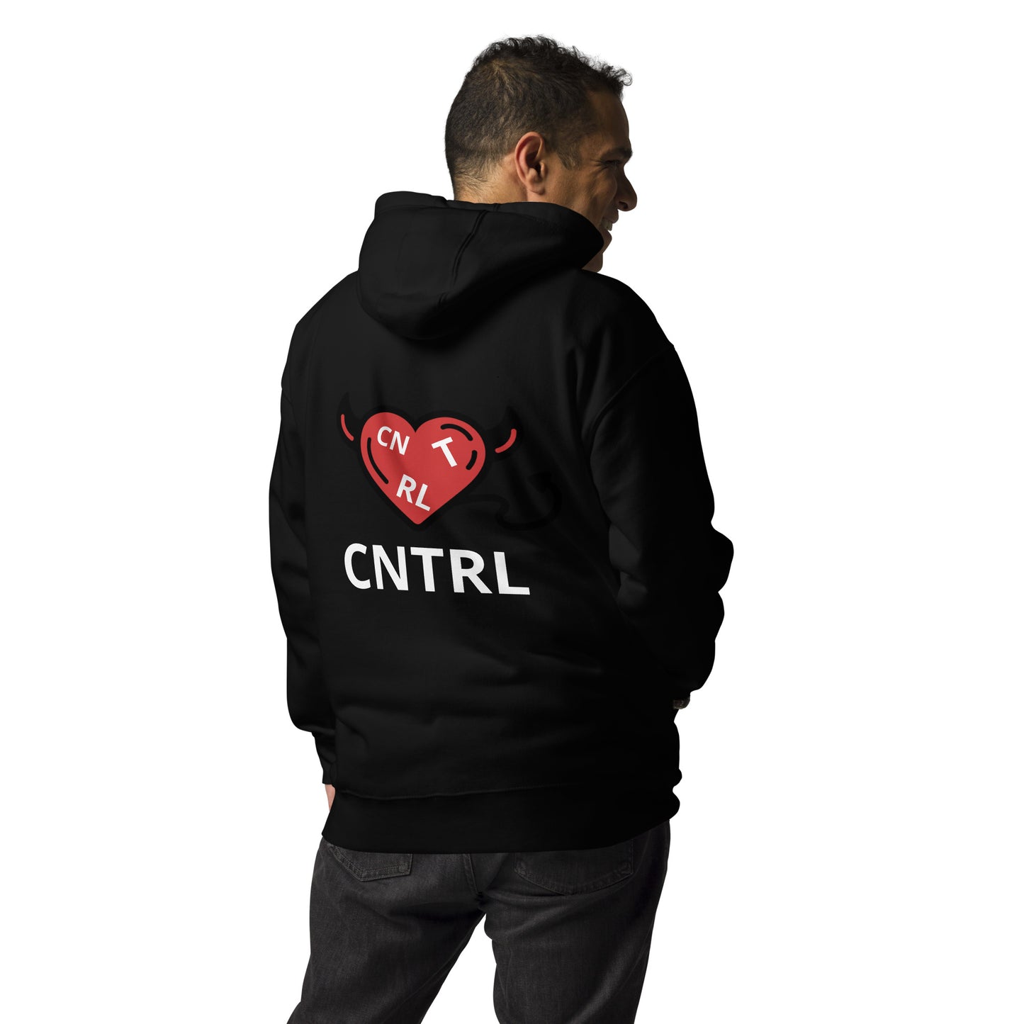 Unisex Hoodie CNTRL heart hoddie